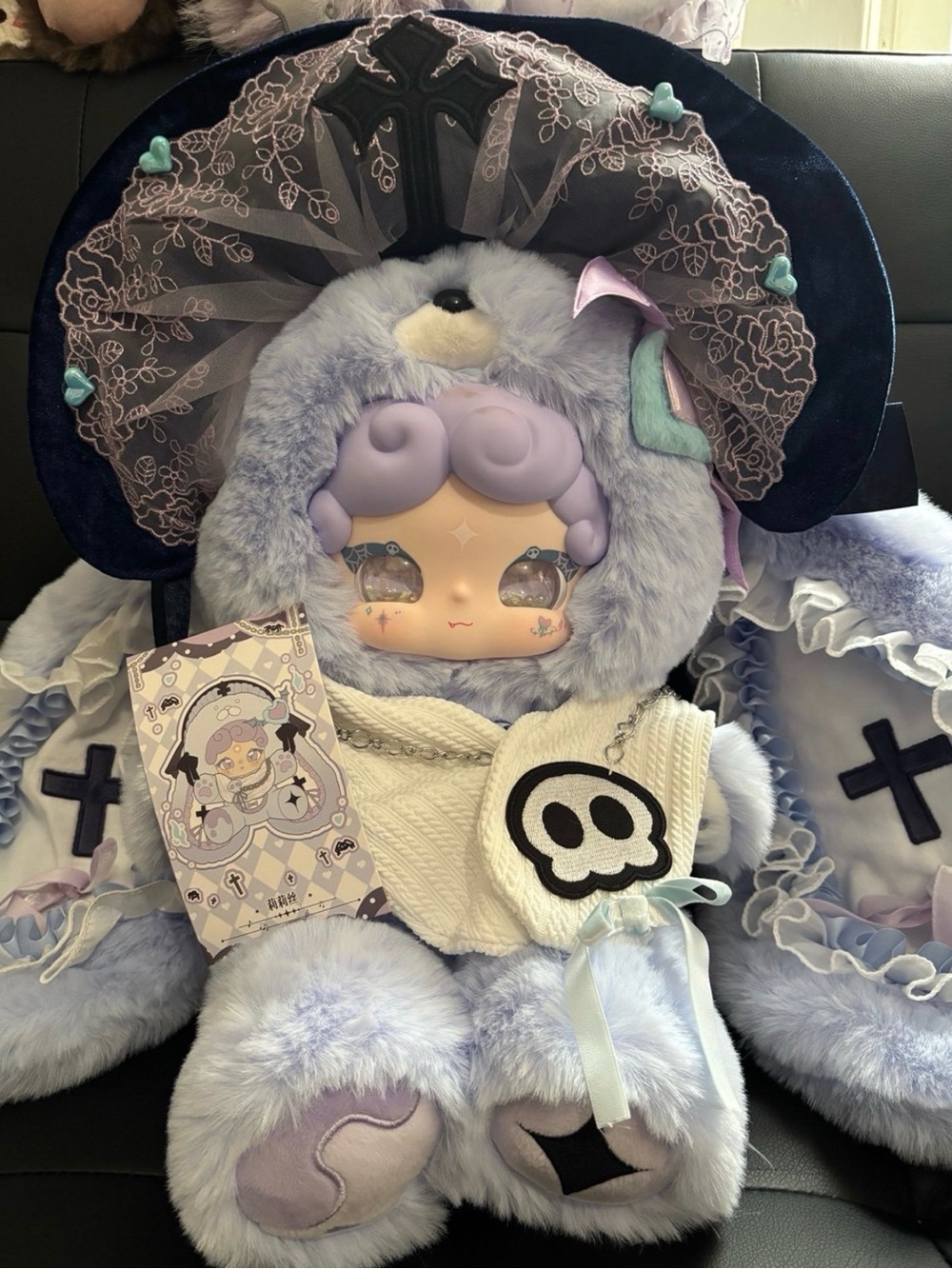Lucky Deer Nai 600% Light Erosion Prelude Plush Purple/Black Nun "Lilith"